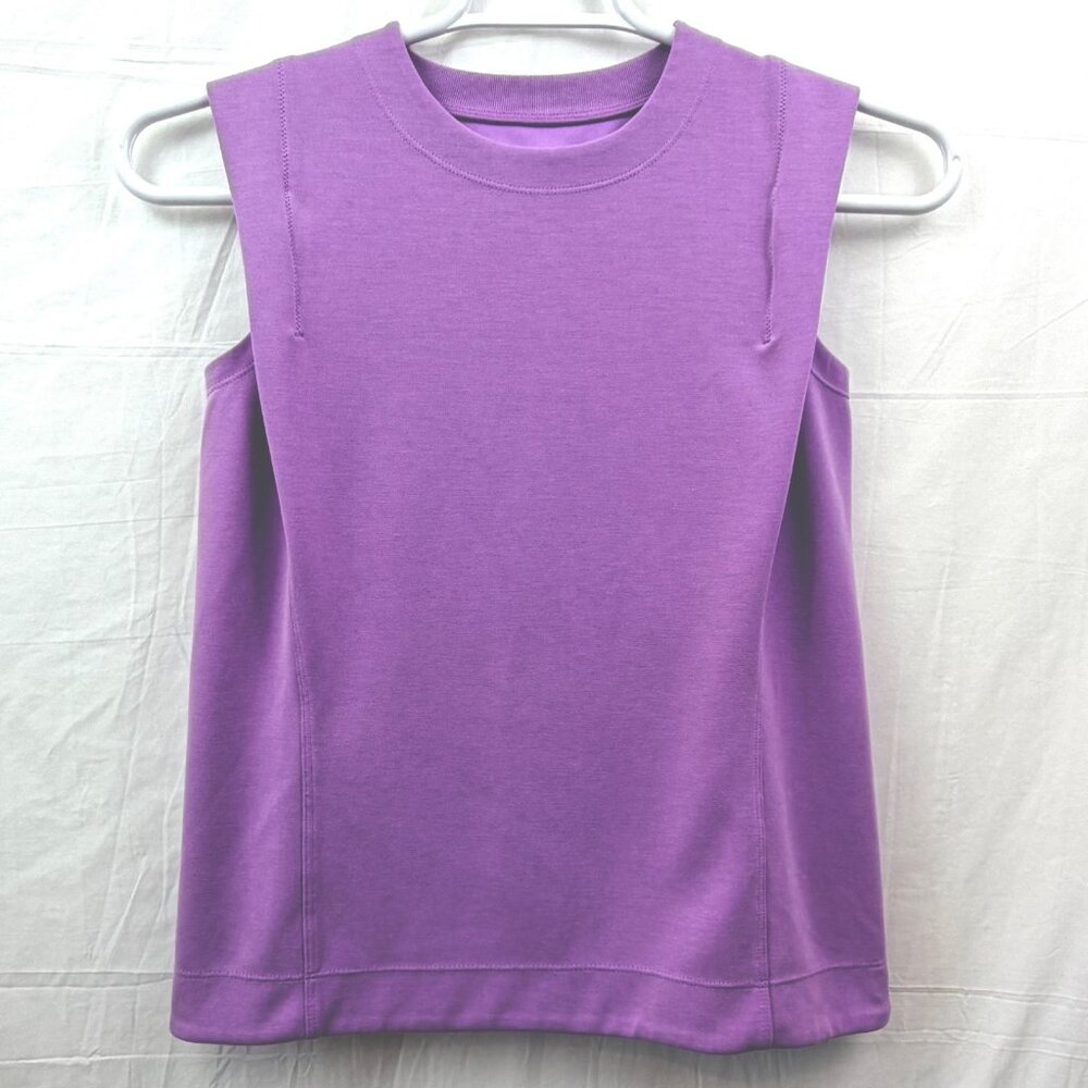 Athleta Sleeveless Workout Tank Women XXS Purple